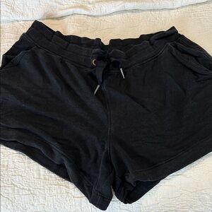Athleta Women's Black Athletic Shorts Size XL